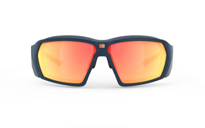 RUDY PROJECT AGENT Q BLUE NAVY-AVIO/MULTILASER ORANGE szem�veg