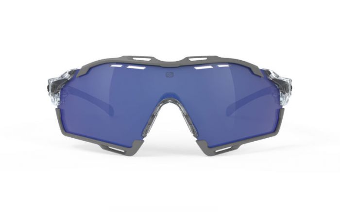 RUDY PROJECT CUTLINE CRYSTAL GLOSS/MULTILASER DEEP BLUE szem�veg