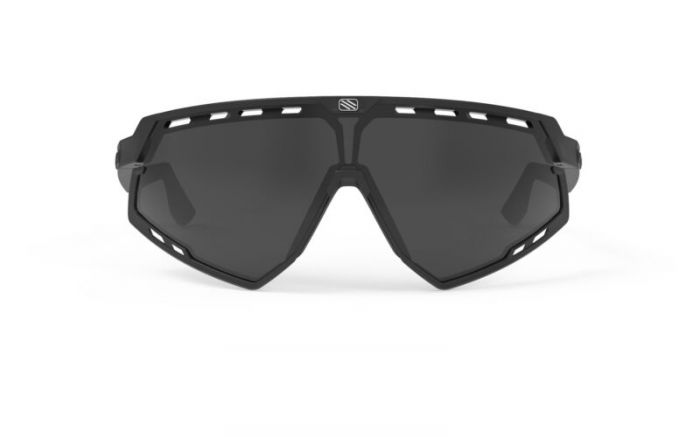 RUDY PROJECT DEFENDER BLACK-BLACK BUMPERS/SMOKE szem�veg