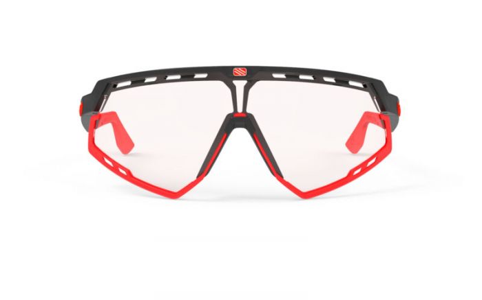 RUDY PROJECT DEFENDER BLACK-RED BUMPERS/IMPACTX2 PHOTOCHROMIC RED szem�veg