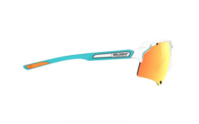 RUDY PROJECT DELTABEAT EMERALD WHITE/MULTILASER ORANGE szem�veg