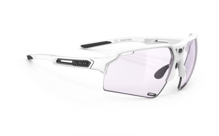 RUDY PROJECT DELTABEAT WHITE/IMPACTX2 PHOTOCHROMIC LASER PURPLE szem�veg