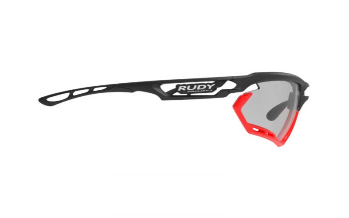 RUDY PROJECT FOTONYK BLACK-RED FLUO BUMPERS/IMPACTX2 PHOTOCHROMIC BLACK szem�veg