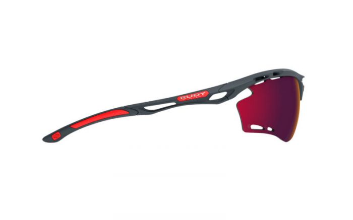 RUDY PROJECT PROPULSE CHARCOAL/MULTILASER RED szem�veg