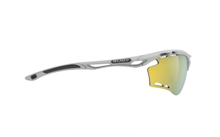 RUDY PROJECT PROPULSE LIGHT GREY/MULTILASER YELLOW szem�veg
