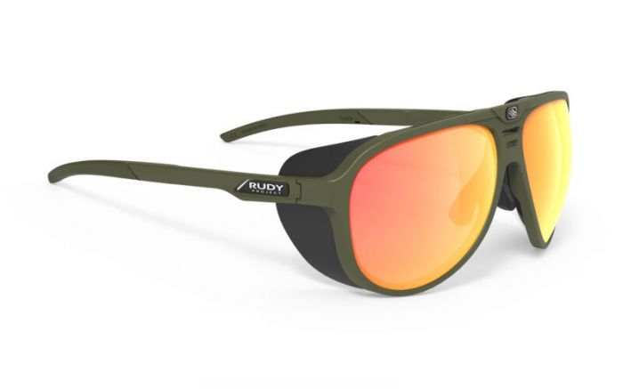 RUDY PROJECT STARDASH OLIVE/MULTILASER ORANGE szem�veg