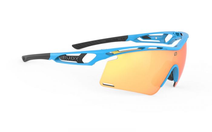 RUDY PROJECT TRALYX PLUS AZUR/MULTILASER ORANGE szem�veg	