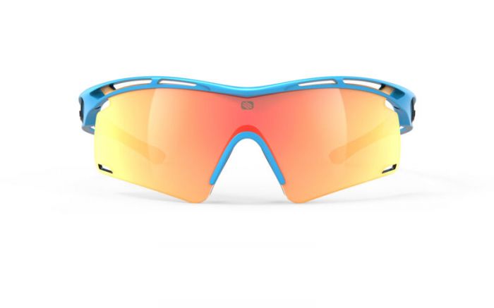 RUDY PROJECT TRALYX PLUS AZUR/MULTILASER ORANGE szem�veg	