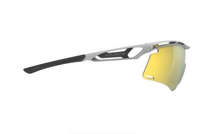 RUDY PROJECT TRALYX PLUS LIGHT GREY/MULTILASER YELLOW szem�veg