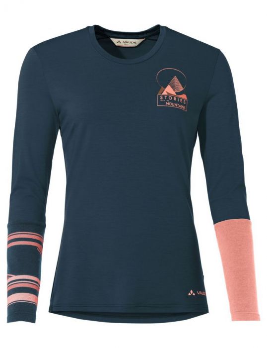 Vaude Monviso merino long sleeve T-shirt women’s női póló