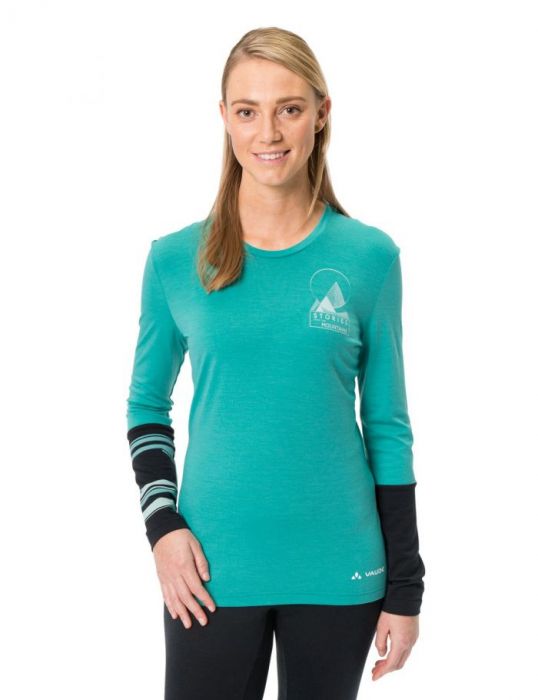Vaude Monviso merino long sleeve T-shirt women’s n�i p�l�