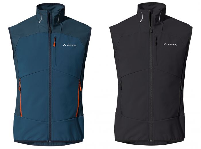 Vaude Larice softshell vest jacket men’s mell�ny