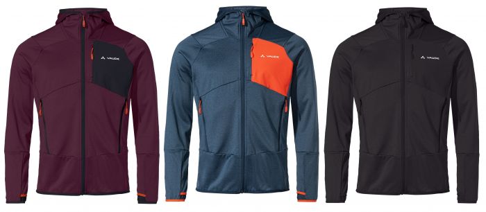 Vaude Monviso fleece hooded jacket men’s fels�