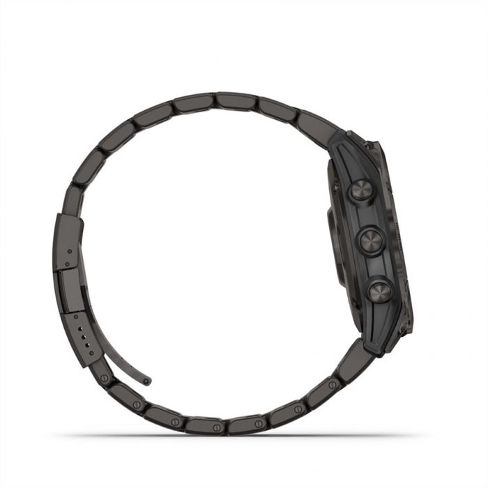 Garmin FENIX 7 (SD) SAPPHIRE SZ�RKE DLC F�M TIT�NIUM SZ�JJAL (SOLAR)