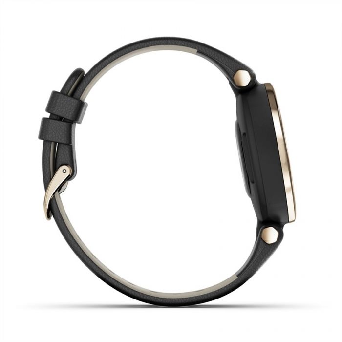 Garmin LILY CLASSIC KR�M-ARANY, FEKETE SZ�N� TOK �S B�RSZ�J	