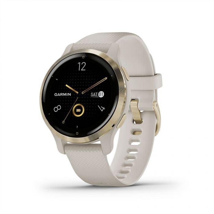 Garmin VENU 2S VIL�GOS HOMOKK�, VIL�GOS ARANY KERETTEL	