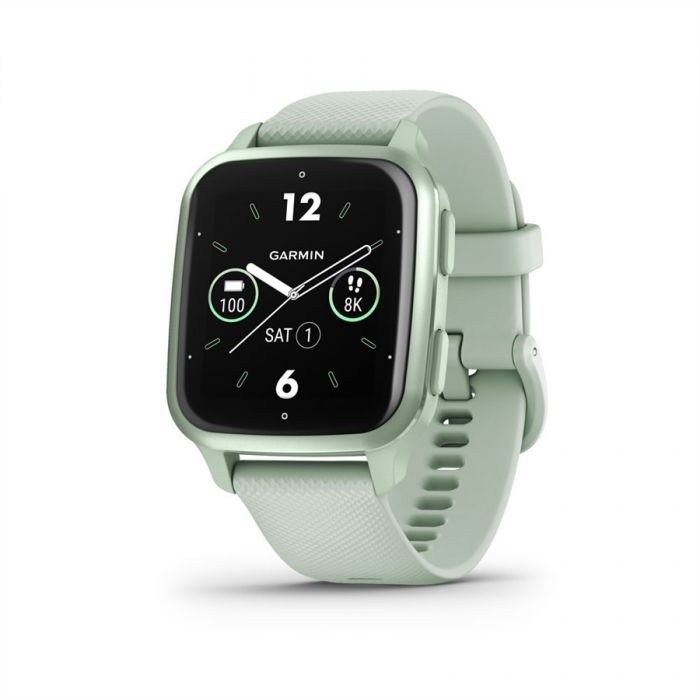 Garmin VENU SQ 2 MENTOLZÖLD, MENTOLZÖLD KERETTEL