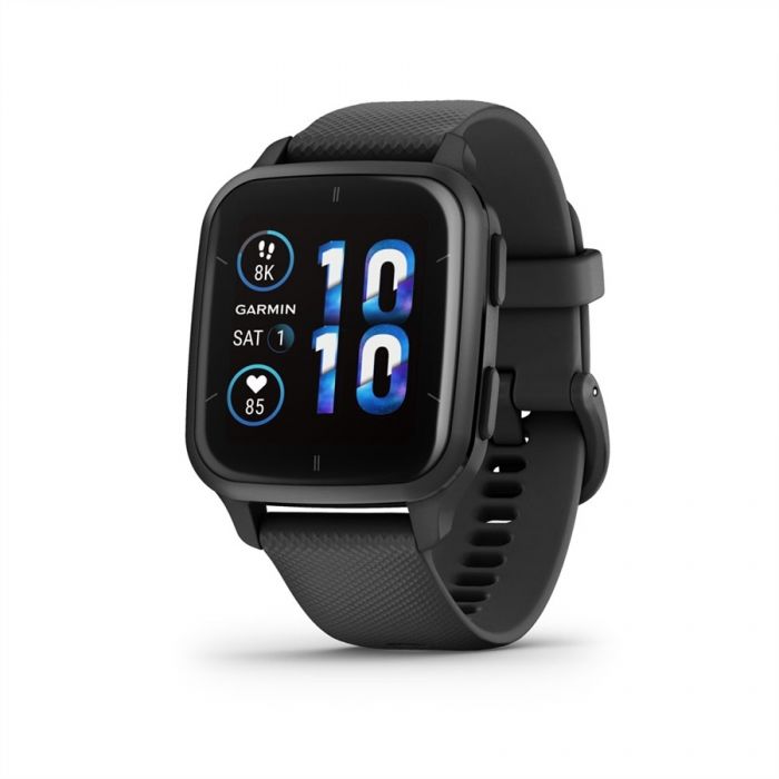 Garmin VENU SQ 2 MUSIC FEKETE, SZ�RKE KERETTEL