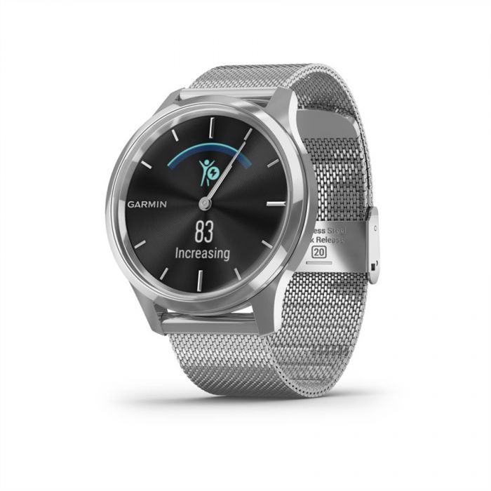 Garmin V�VOMOVE LUXE EZ�ST-FEKETE MIL�N�I T�PUS� F�M EZ�ST SZ�N� SZ�JJAL