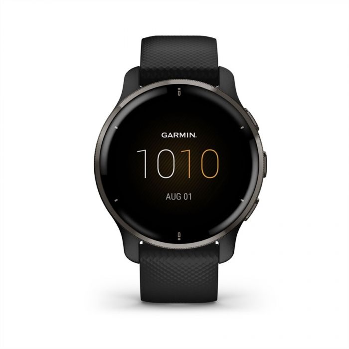 Garmin VENU 2 PLUS FEKETE FEKETE KERETTEL, �S FEKETE SZILIKON SZ�JJAL