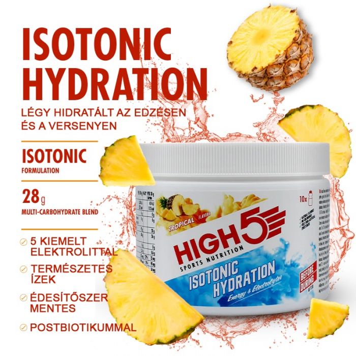 High5 Isotonic Hydration – Tropical 300g (10adag)