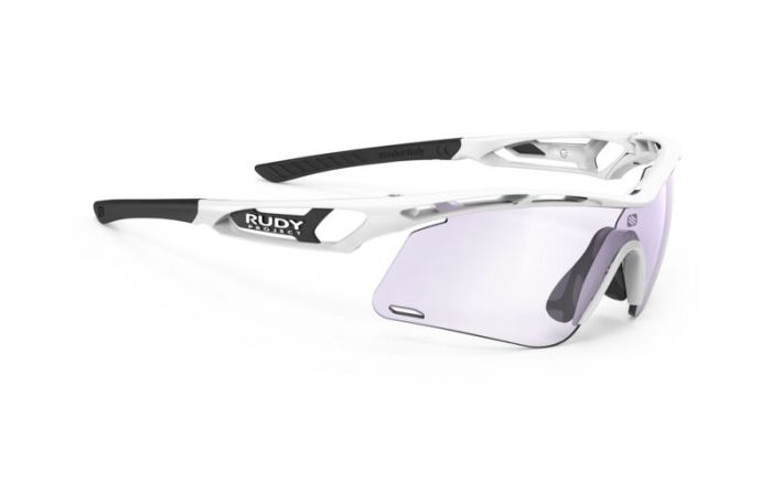 RUDY PROJECT TRALYX PLUS SLIM WHITE/IMPACTX2 PHOTOCHROMIC LASER PURPLE