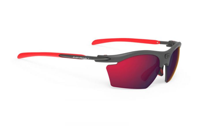 RUDY PROJECT RYDON SLIM GRAPHITE/MULTILASER RED szem�veg