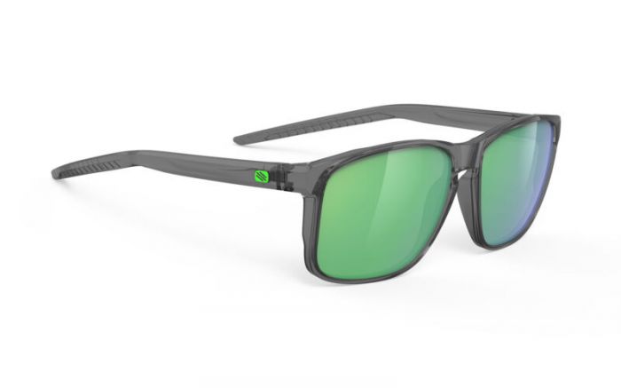 RUDY PROJECT OVERLAP CRYSTAL ASH/POLAR 3FX HDR MULTILASER GREEN napszemüveg
