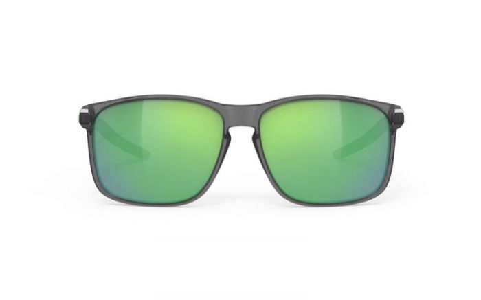 RUDY PROJECT OVERLAP CRYSTAL ASH/POLAR 3FX HDR MULTILASER GREEN napszem�veg