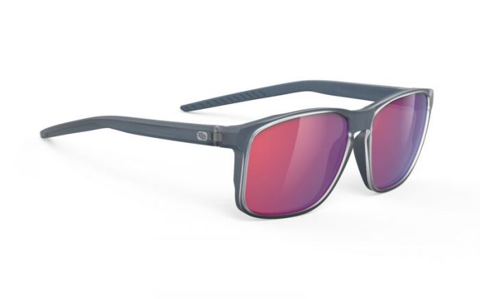 RUDY PROJECT OVERLAP ICE BLUE/MULTILASER RED napszem�veg