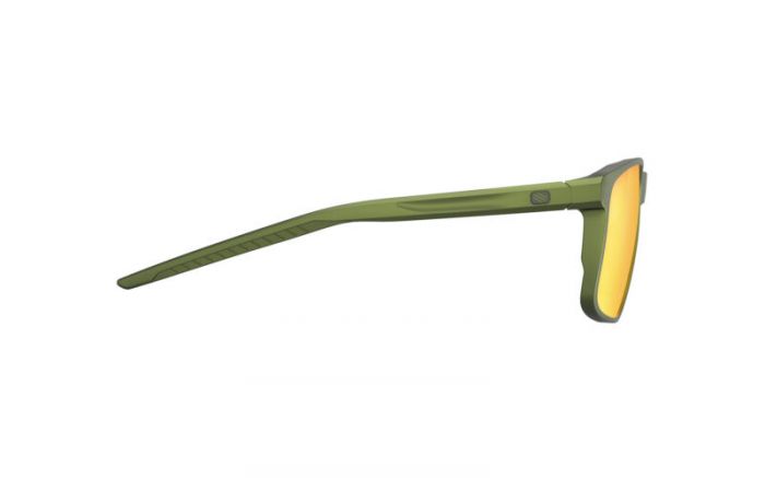 RUDY PROJECT OVERLAP OLIVE METAL/MULTILASER ORANGE napszem�veg