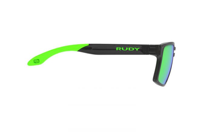 RUDY PROJECT SPINAIR 57 CRYSTAL GRAPHITE/POLAR 3FX HDR MULTILASER GREEN szem�veg