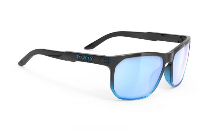 RUDY PROJECT SOUNDRISE BLACK FADE-CRYSTAL AZUR/MULTILASER ICE napszem�veg