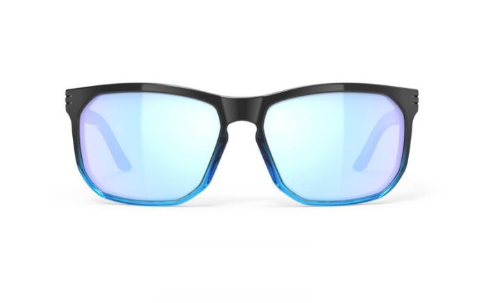 RUDY PROJECT SOUNDRISE BLACK FADE-CRYSTAL AZUR/MULTILASER ICE napszem�veg