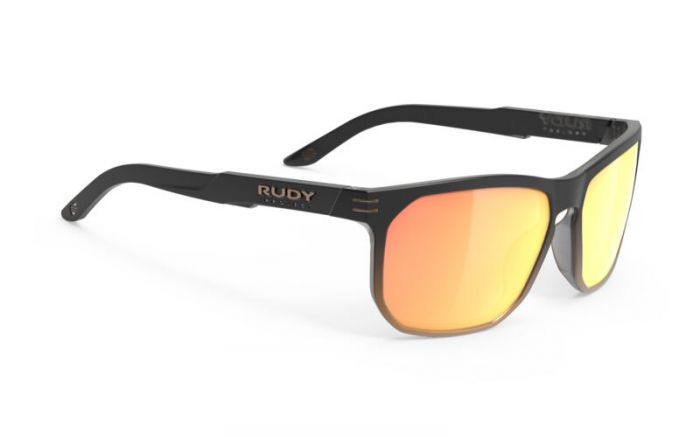 RUDY PROJECT SOUNDRISE BLACK-FADE BRONZE/MULTILASER ORANGE napszem�veg
