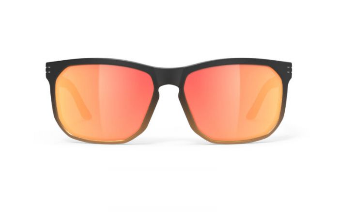 RUDY PROJECT SOUNDRISE BLACK-FADE BRONZE/MULTILASER ORANGE napszem�veg