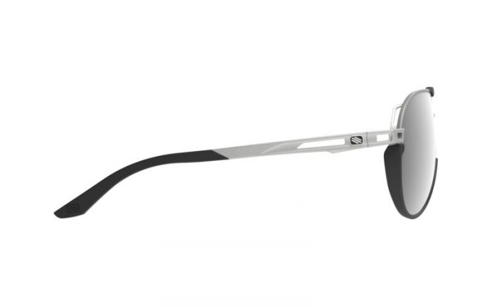 RUDY PROJECT SKYTRAIL ALUMINIUM-BLACK BUMPERS/LASER BLACK napszem�veg
