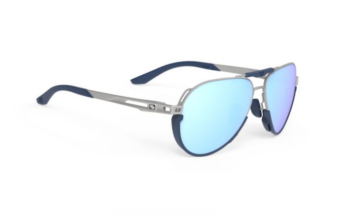 RUDY PROJECT SKYTRAIL ALUMINIUM-BLUE AVIO BUMPERS/MULTILASER ICE napszem�veg